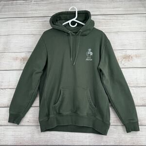 Jiberish Buy Your Plants Nursery Hoodie Sweatshirt Womens Large Green